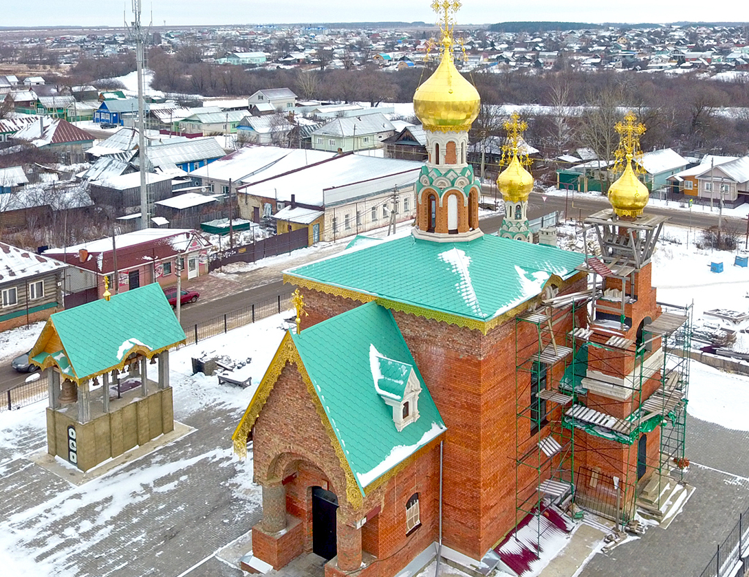 Храм в честь святых царственных мучеников в Дивеево